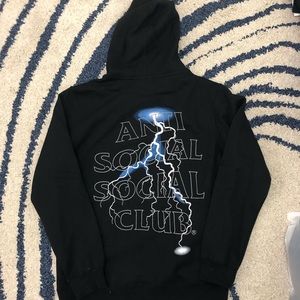 Anti Social Social Club Lightning Hoodie